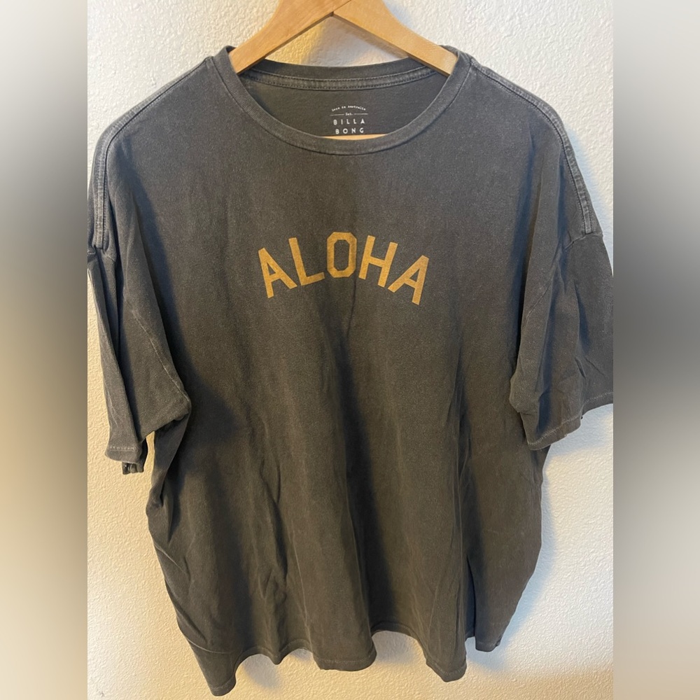 Billabong size large “aloha” tshirt